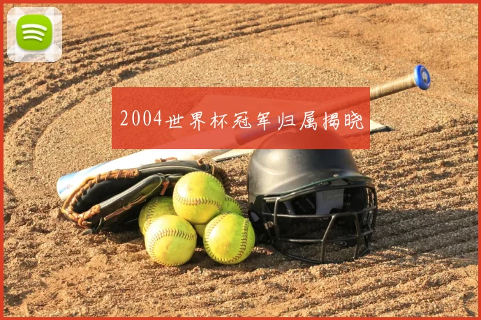 2004世界杯冠军归属揭晓