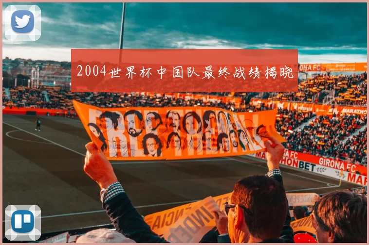 2004世界杯中国队最终战绩揭晓